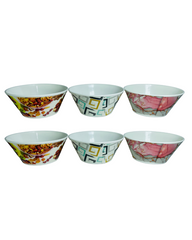 Melamine small size bowls Double glaze material