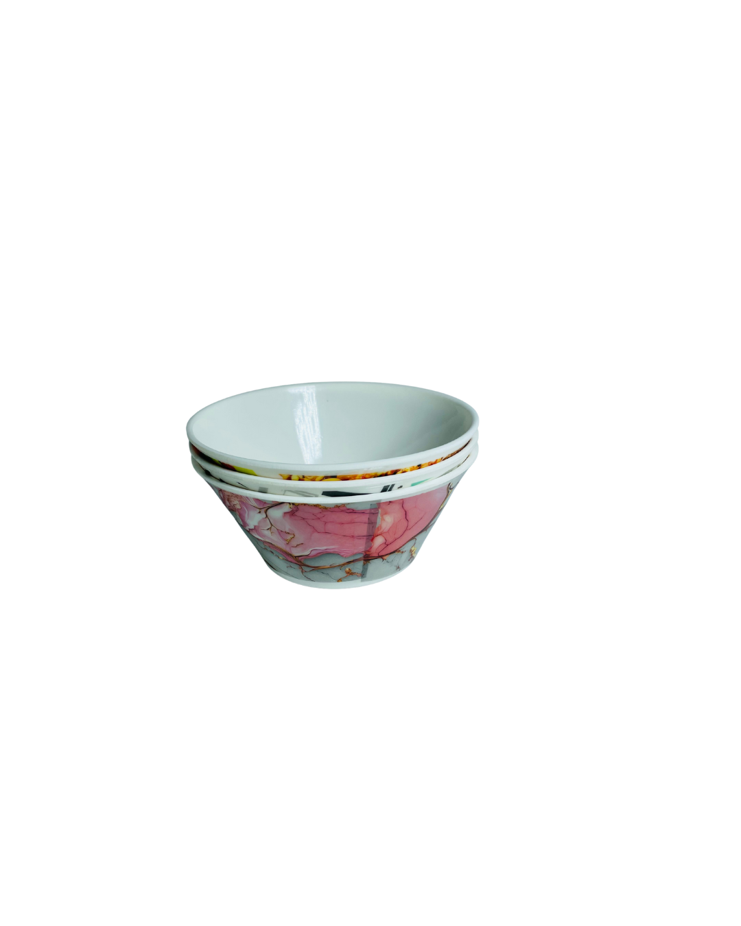 Melamine small size bowls Double glaze material